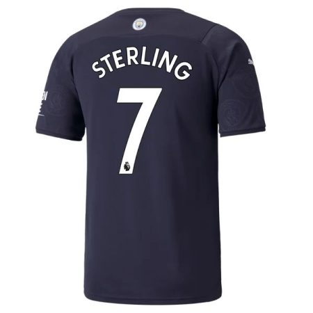 Camisolas de Futebol Manchester City Raheem Sterling 7 3ª 2021 2022